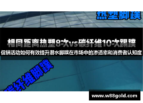 促销活动如何有效提升潜水脚蹼在市场中的渗透率和消费者认知度